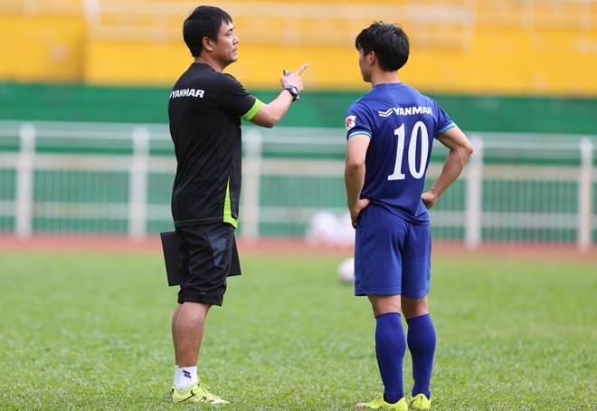 Công Phượng ghi bàn trong buổi tập của U23 Việt Nam - ảnh thể thao