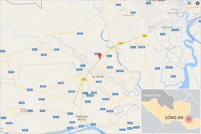 Xe 29 cho chay tro khung tren cao toc TP.HCM - Trung Luong hinh anh 2