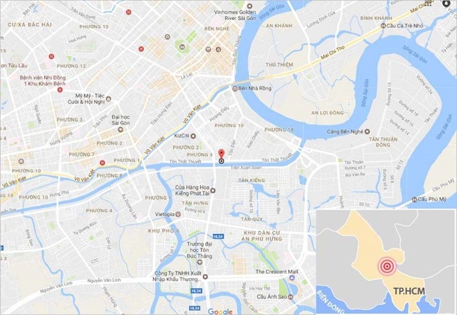 Ba gio lan kenh tim co gai duoi nuoc o Sai Gon hinh anh 2
