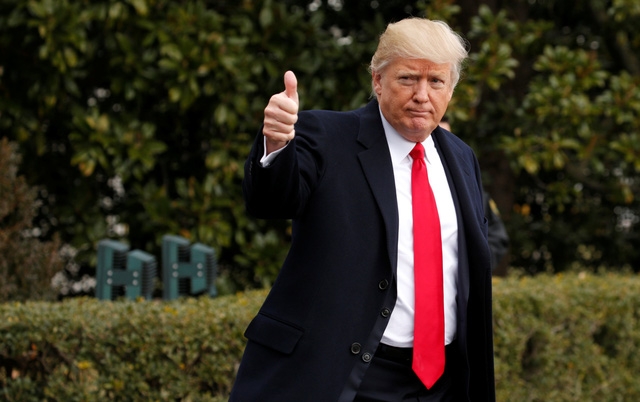 Tổng thống Mỹ Donald Trump (Ảnh: Reuters)
