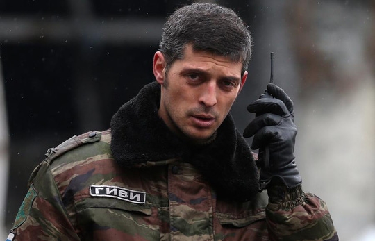  Chỉ huy Mikhail Tolstykh của Lực lượng ly khai ở miền Đông Ukraine Ảnh: THE MOSCOW TIMES 