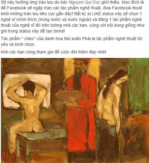 Dan mang Viet dang lan toa mot trao luu dep tren Facebook hinh anh 1