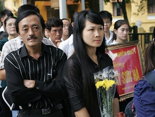 Diễn viên Giang Còi và người vợ thứ hai đã ly hôn được vài năm.
