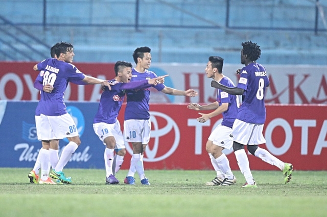  Hà Nội FC là đội dẫn trước - Ảnh: Gia Hưng 
