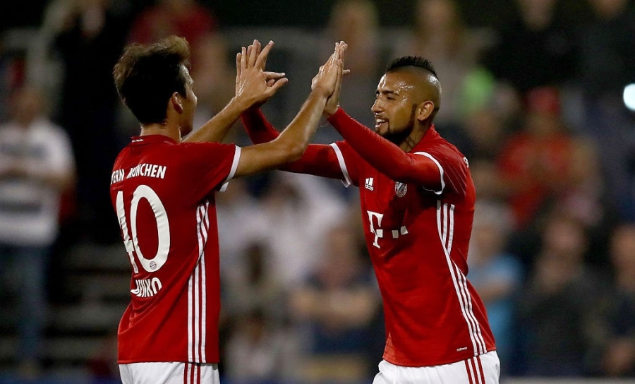 Cau thu Bayern thach Arsenal choi tan cong hinh anh 7