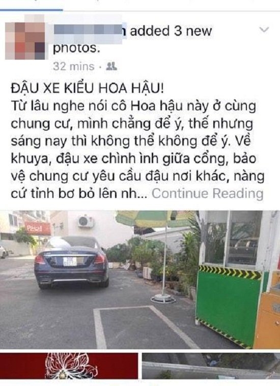 Kỳ Duyên bị hàng xóm phàn nàn đỗ xe 'kiểu hoa hậu'