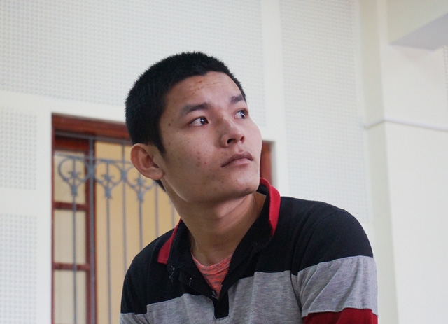 Bị cáo Trương Văn Giáp tại phiên tòa