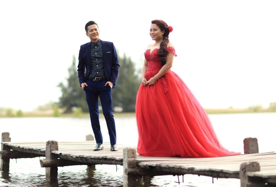 Hoang Anh va vo Viet kieu ngot ngao trong anh cuoi hinh anh 7