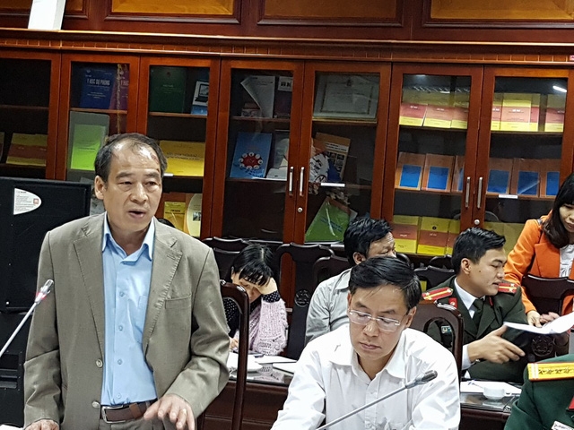 PGS.TS Trần Đắc Phu, Cục trưởng Cục Y tế dự phòng cho biết tại Trung Quốc, 91% ca bệnh có tiếp xúc với gia cầm. Ảnh: H.Hải