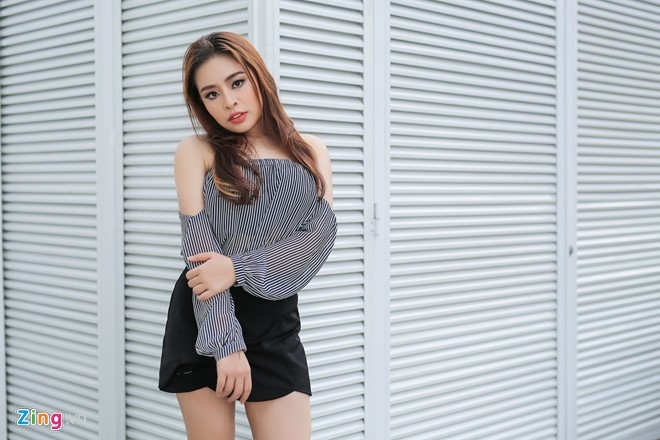 Co gai 9X ke viec dao keo, giam 20 kg de phuc thu The Voice hinh anh 3