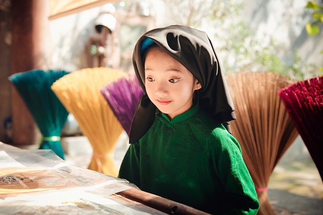 Đây là lần đầu tiên Bảo Anh được chụp ảnh với ý tưởng này.