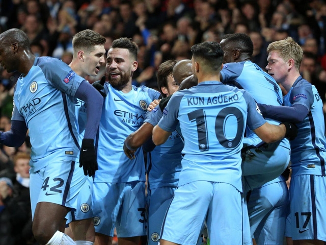 Trận đấu giữa Man City và Monaco lập kỷ lục với 8 bàn thắng được ghi