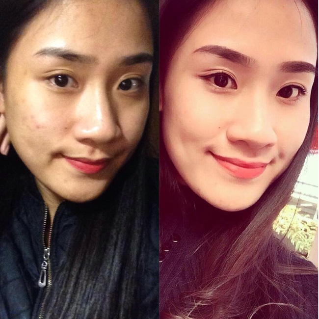 Dù biết makeup và công nghệ là vi diệu, nhưng thần thánh đến mức này thì quả thật khó nói nên lời - Ảnh 6.