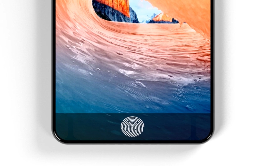 Y tuong iPhone 8 voi Touch ID an va 'vung chuc nang' hinh anh 2