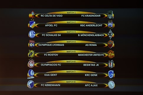 M.U gặp may ở vòng 1/8 Europa League - ảnh 1