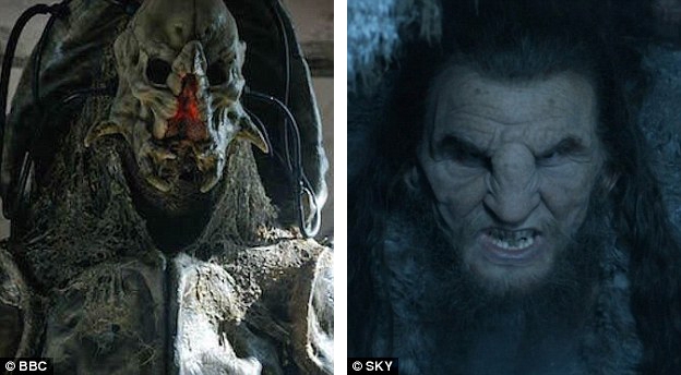 Fingleton vào vai nhân vật phản diện Fisher King (trái) trong phim truyền hình Anh “Doctor Who” hồi năm 2015. Vai diễn được nhớ tới nhiều nhất của anh là vai người khổng lồ Mag the Mighty (phải) trong loạt phim truyền hình Mỹ “Game of Thrones”.
