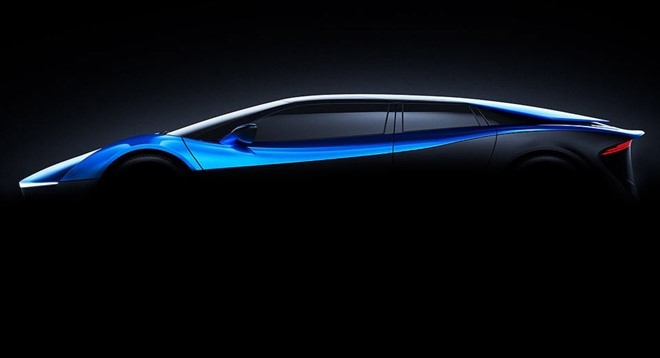 Sap co sieu sedan chay dien canh tranh voi Tesla hinh anh 1