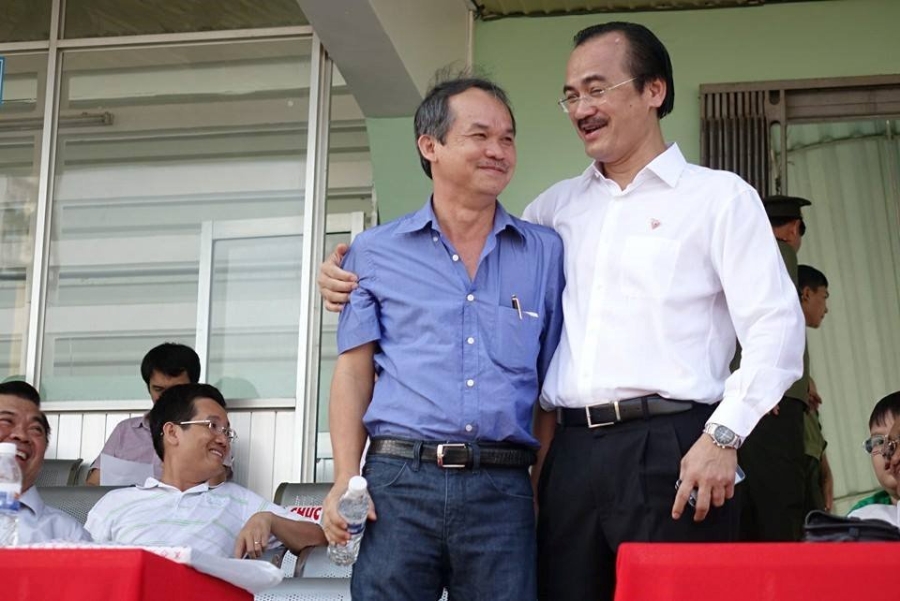 V-League, bầu Đức, bầu Thắng, VPF, sân Thống Nhất, Trưởng Ban trọng tài Nguyễn Văn Mùi, VFF