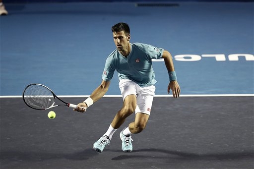  Djokovic thi đấu trận đầu tiên ở Acapulco 