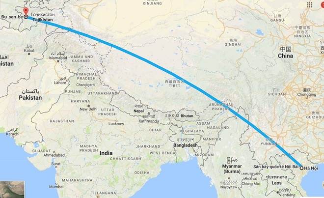 Tuyen Viet Nam da tren san trung lap bang co nhan tao o Tajikistan hinh anh 1