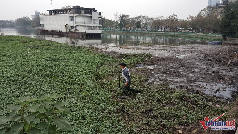 rác thải, hồ Tây, nhà nổi, di dời nhà nổi, Hà Nội