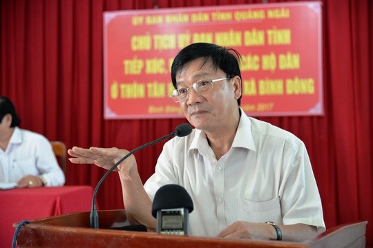 Chu tich UBND tinh Quang Ngai truc tiep xin loi dan hinh anh 2