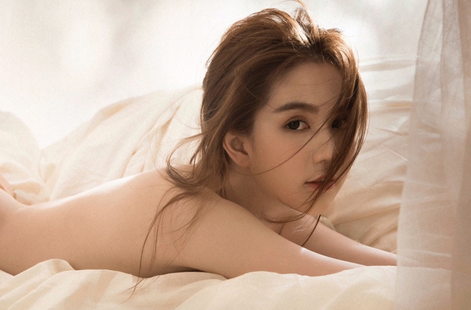 ngoc trinh cu tan vo tinh yeu la lai... khoe than bang anh noi y? hinh anh 6