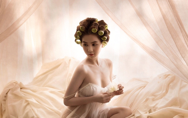 ngoc trinh cu tan vo tinh yeu la lai... khoe than bang anh noi y? hinh anh 8