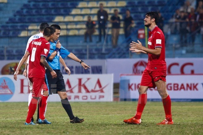 Nguyễn Văn Mùi, trọng tài, V-League, Nguyễn Trọng Thư