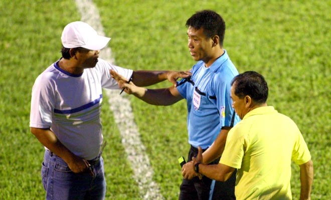 Nguyễn Văn Mùi, trọng tài, V-League, Nguyễn Trọng Thư