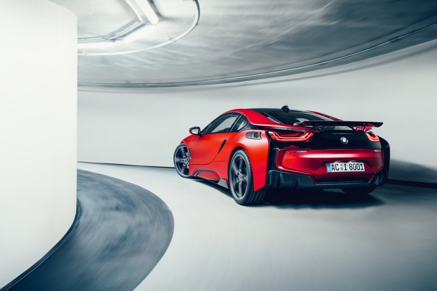 Xe the thao BMW i8 do than xe la lam hinh anh 5