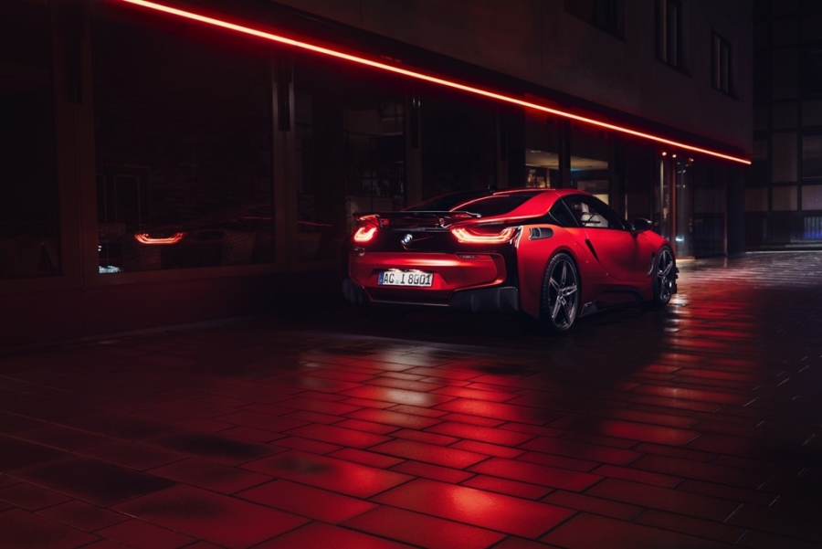 Xe the thao BMW i8 do than xe la lam hinh anh 7