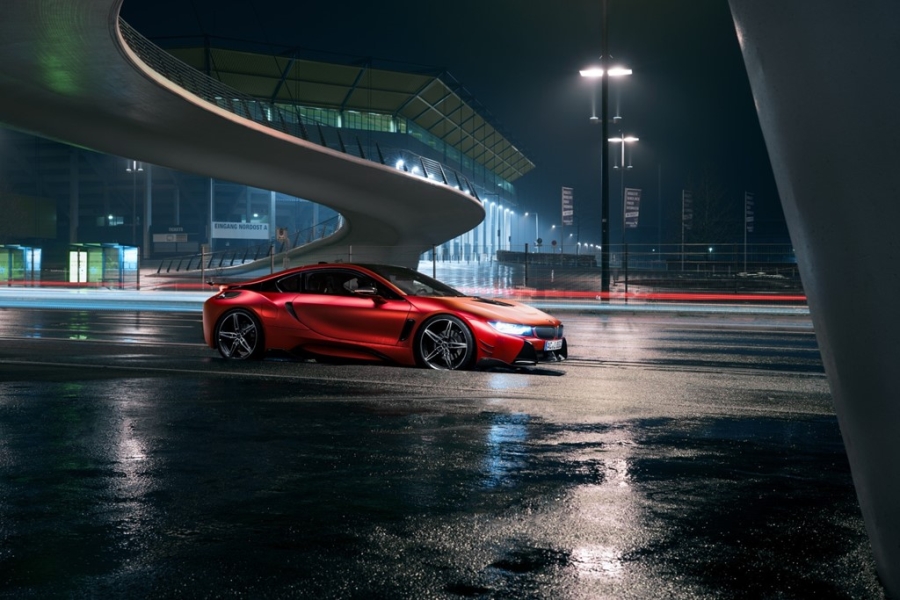 Xe the thao BMW i8 do than xe la lam hinh anh 8