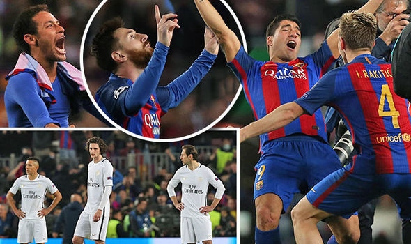 Barca, PSG, Messi, Suarez, Neymar, Champions League