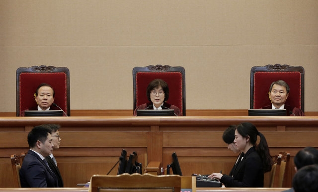  Bà Lee tại buổi làm việc sáng ngày 10/3. (Ảnh: Reuters) 