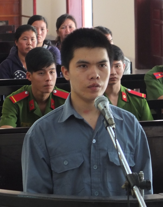  Bị cáo Trần Văn Sự tại tòa 