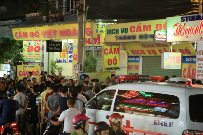 phat hien thanh nien chet trong tu the treo co o tiem cam do hinh anh 1