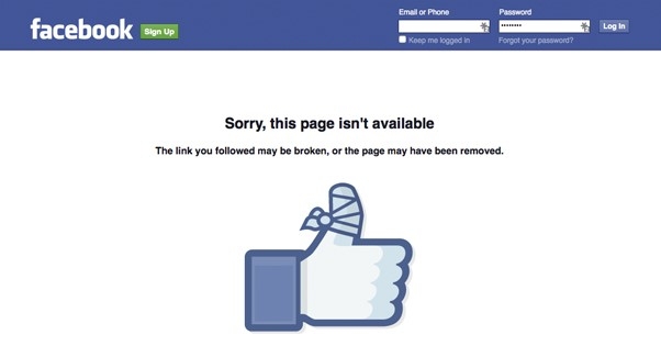 Hang loat trang Facebook tai Viet Nam bong nhien bien mat hinh anh 1