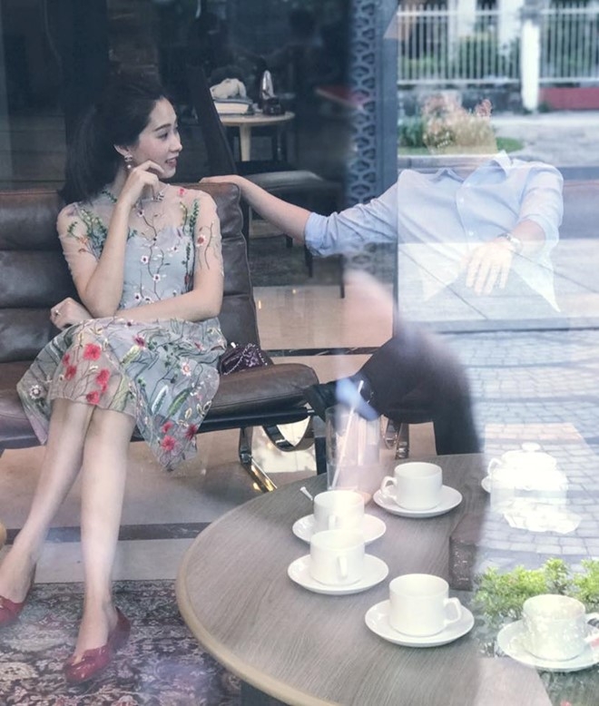 Ban trai bao ve Dang Thu Thao ve buc anh voi con trai bau Hien o My hinh anh 1