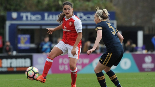  Nữ Arsenal thắng đậm Tottenham rạng sáng 20-3 