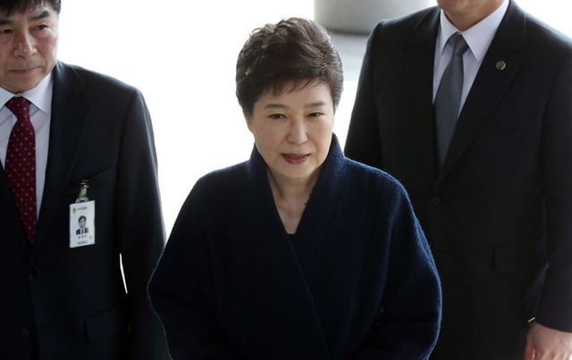  Cựu Tổng thống Hàn Quốc Park Geun-hye. (Ảnh: Korea Times) 
