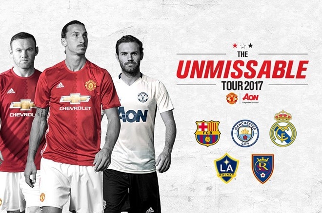 MU cham tran Man City, Real va Barca he 2017 hinh anh 1