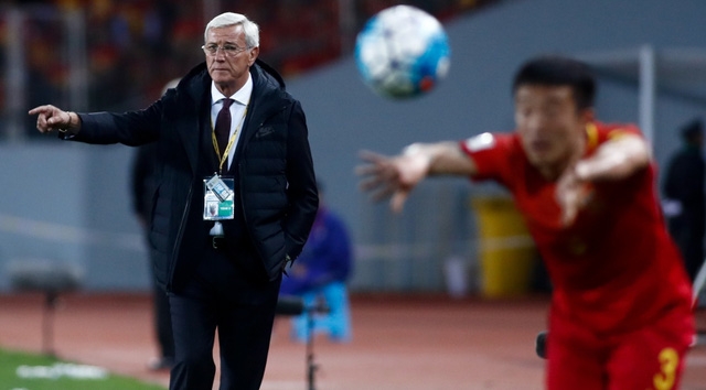 Hy vọng của Trung Quốc được đặt vào HLV từng vô địch thế giới Marcello Lippi
