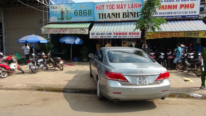Hiện trường vụ tai nạn /// Ảnh: Phước Hiệp