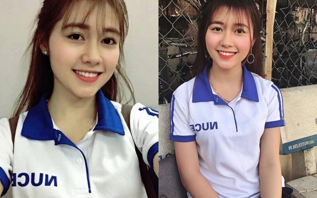 Nữ sinh ĐH Xây Dựng Hà Nội bất ngờ nổi tiếng vì quá xinh đẹp - Ảnh 1.