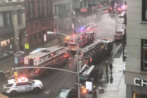 Nổ lớn,  New York , nổ ở New York