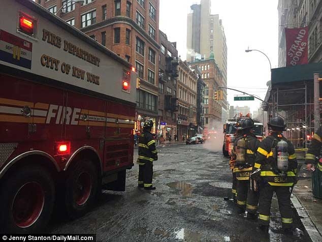 Nổ lớn,  New York , nổ ở New York