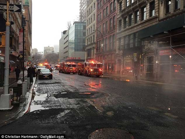 Nổ lớn,  New York , nổ ở New York