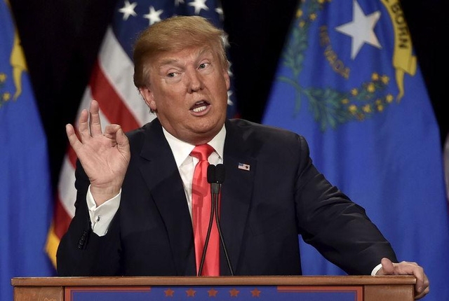  Tổng thống Mỹ Donald Trump. (Ảnh: Reuters) 