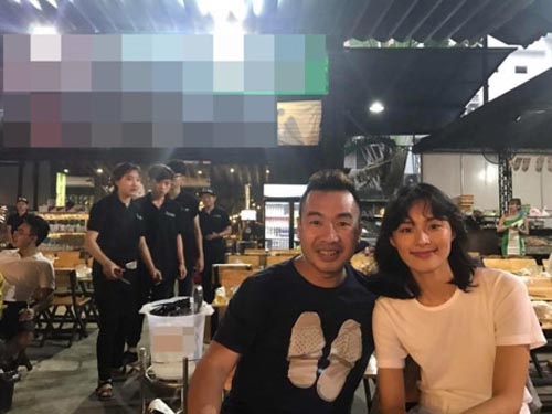 sau huy ket ban, cuong do la vui ve di an dem voi ha vi hinh anh 2